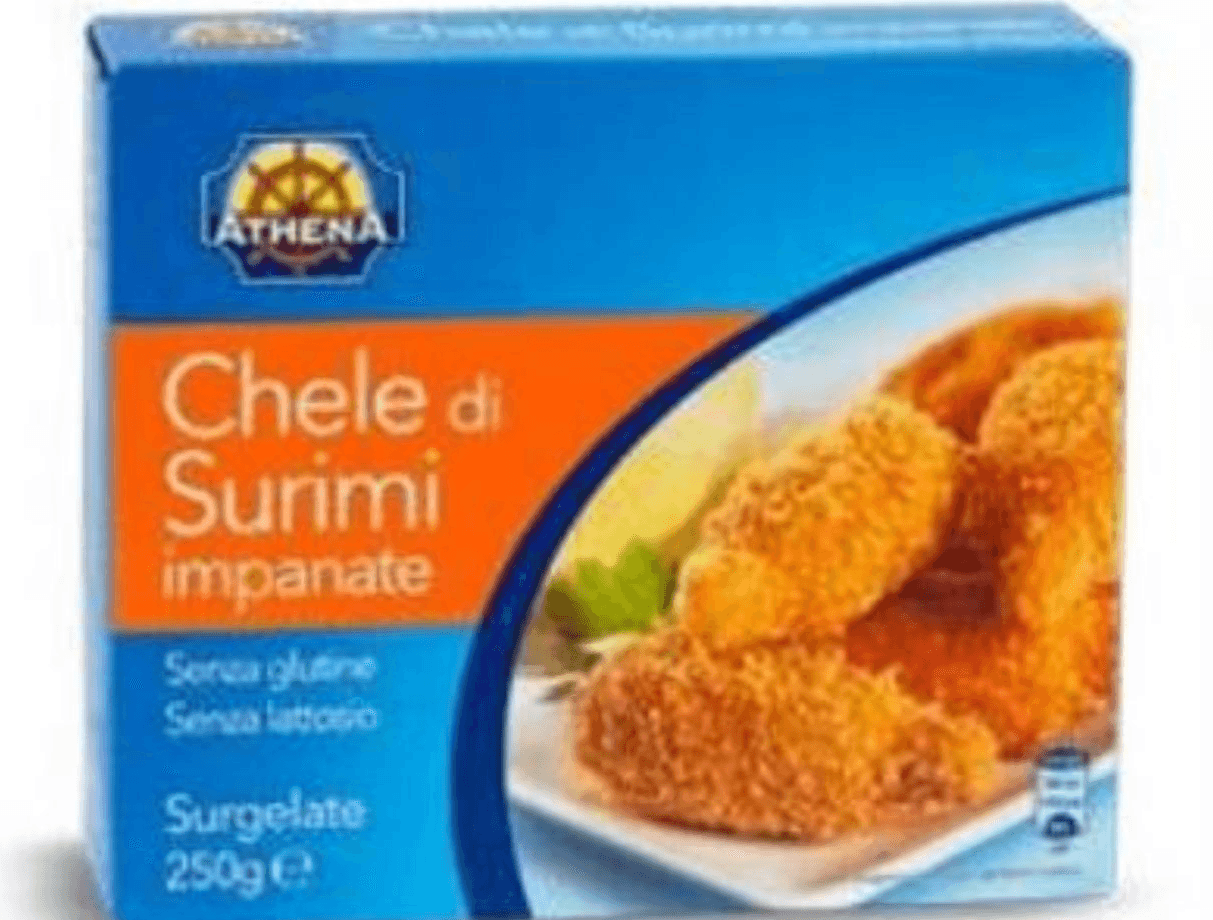 Athena Panirane rakove klešče 250 g