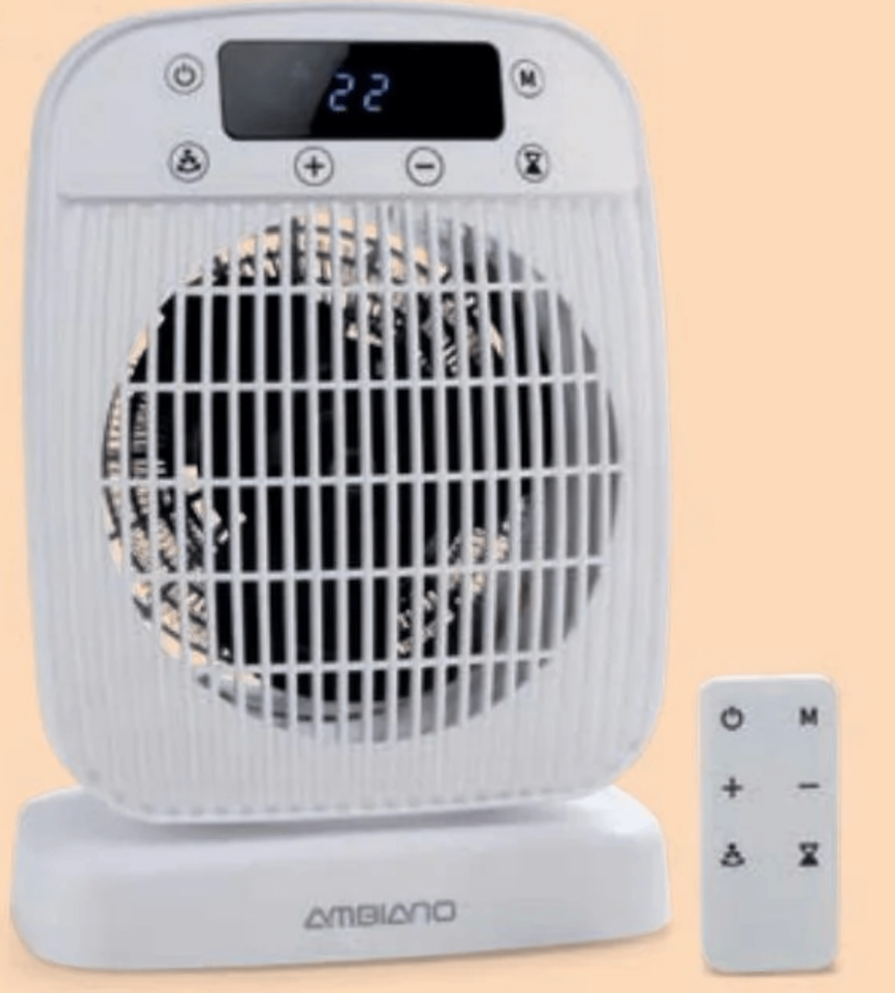 Kalorifer z daljinskim upravljalnikom