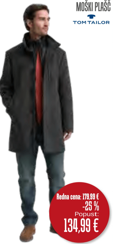 Moški plašč TOM TAILOR