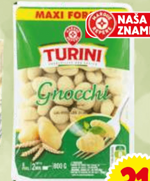 Krompirjevi njoki Turini 800 g