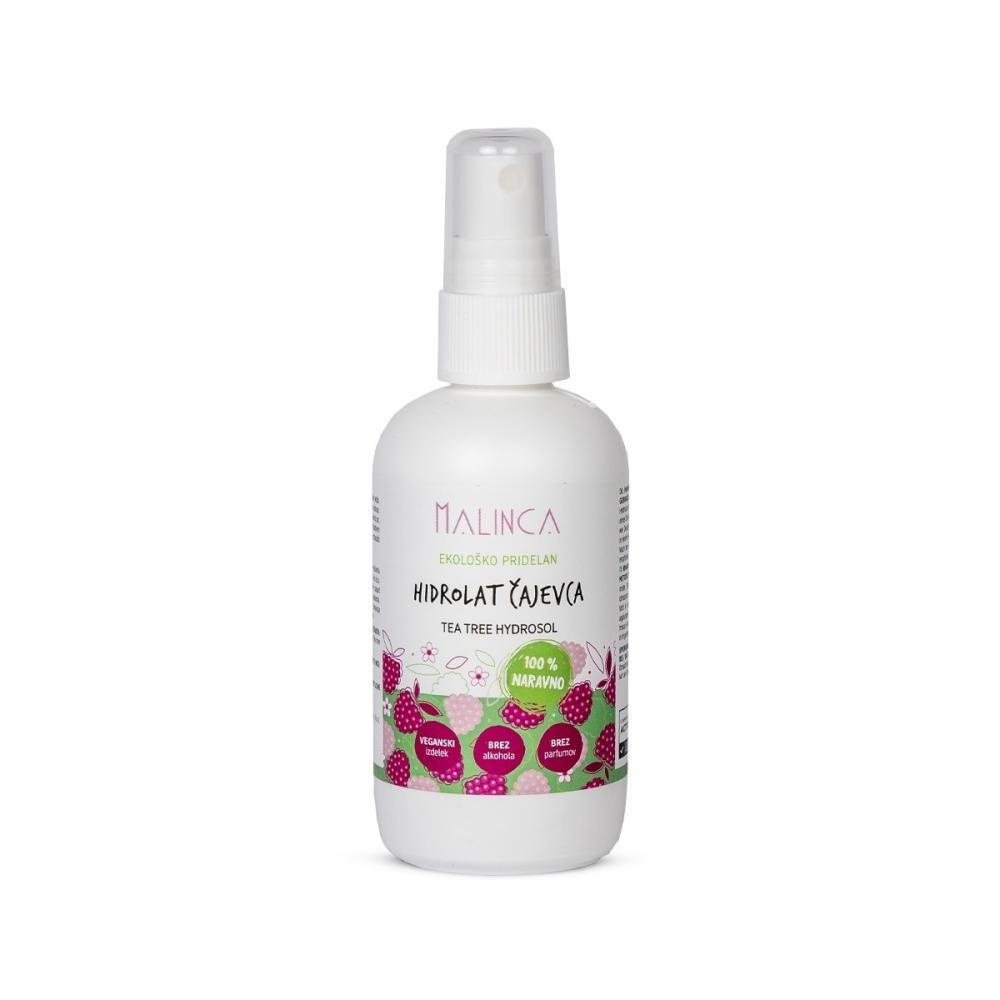 Malinca Bio hidrolat čajevca 100 ml