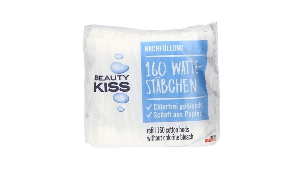 Beauty Kiss Vatirane palčke iz čistega bombaža box, 300/1