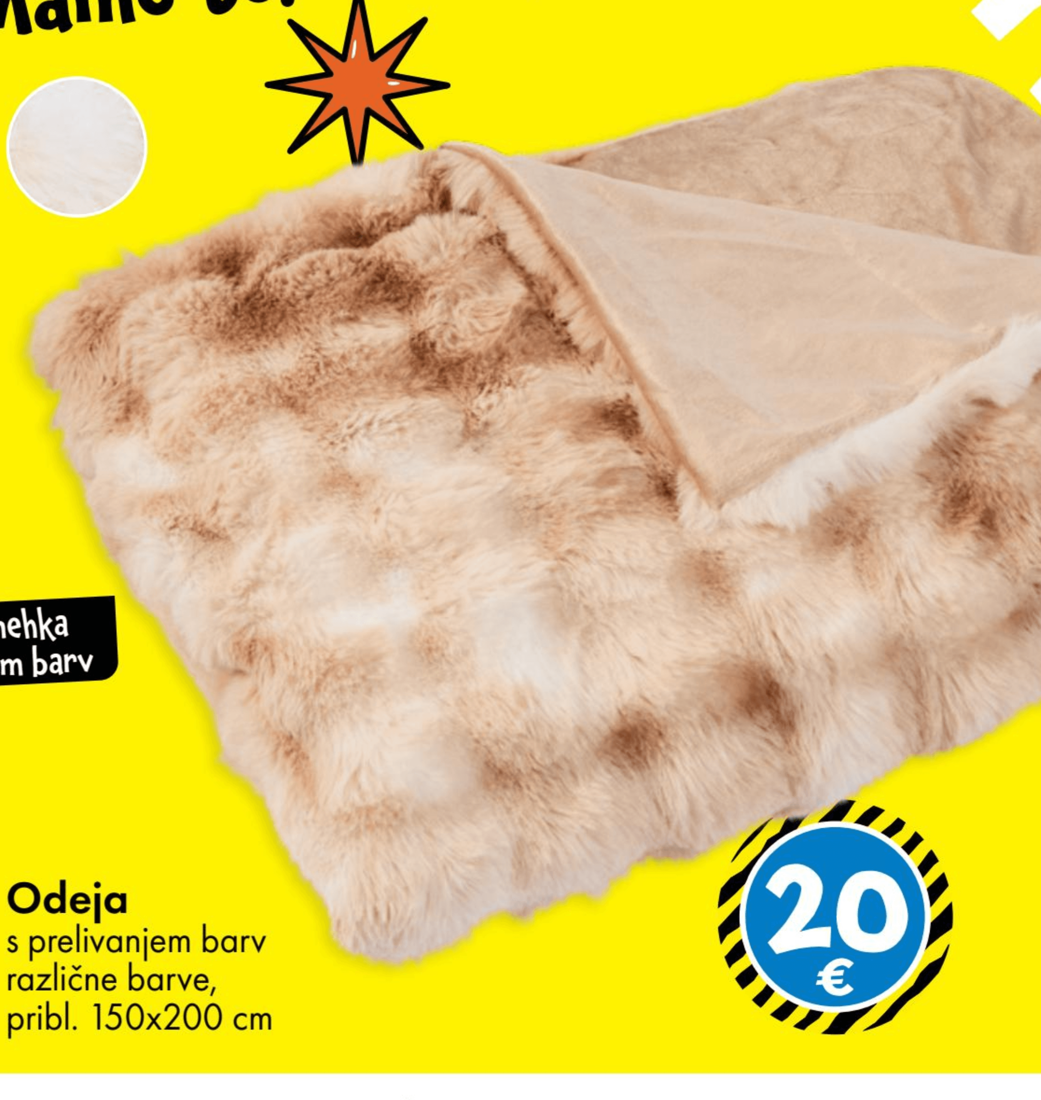 Odeja pribl. 150x200 cm
