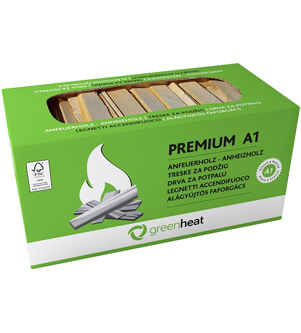 Lesne trske za podžig 'Greenheat Premium' 2,7 kg