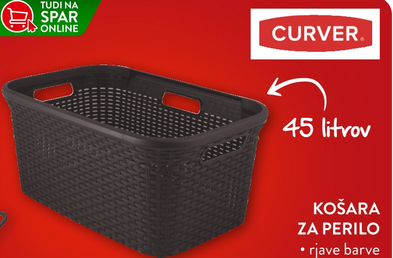 Curver Košara za perilo 45 litrov Curver