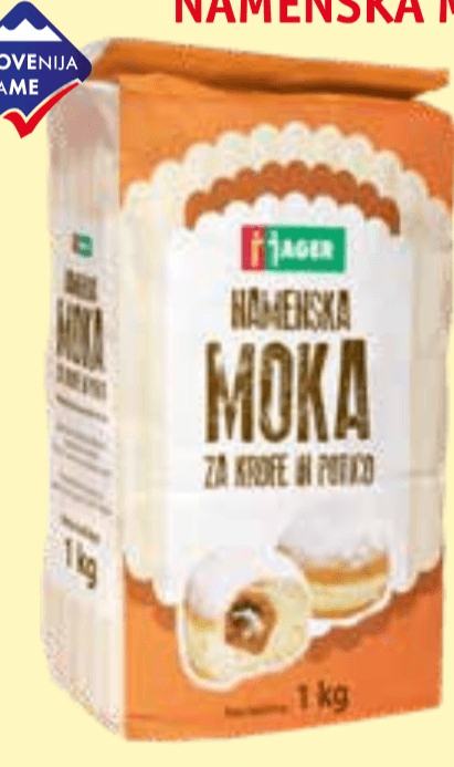 Namenska moka za krofe 1 kg - Akcija v trgovini Jager