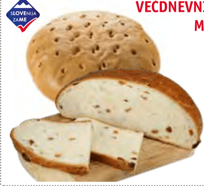 Večdnevni praznični mlečni kruh 800 g