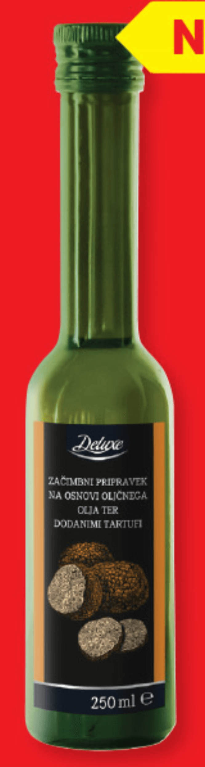 Deluxe Aromatizirano olje s tartufi 250 ml