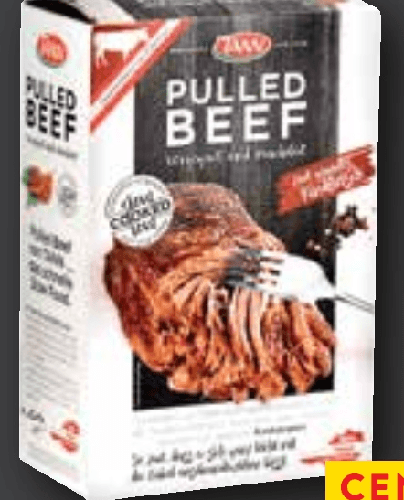 Natrgana govedina 500 g - Akcija v trgovini Spar