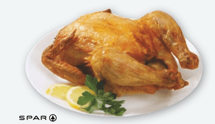 Pečen piščanec cca 900 g