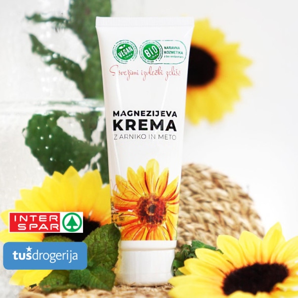 Cvetka Magnezijeva krema 125 ml - Akcija v trgovini Tuš