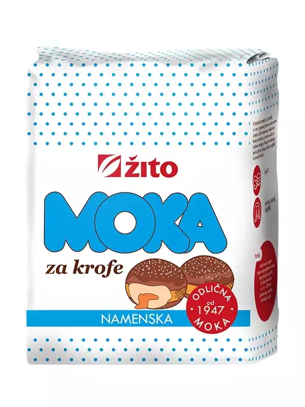 Namenska moka za krofe Žito 1 kg - Akcija v trgovini Spar