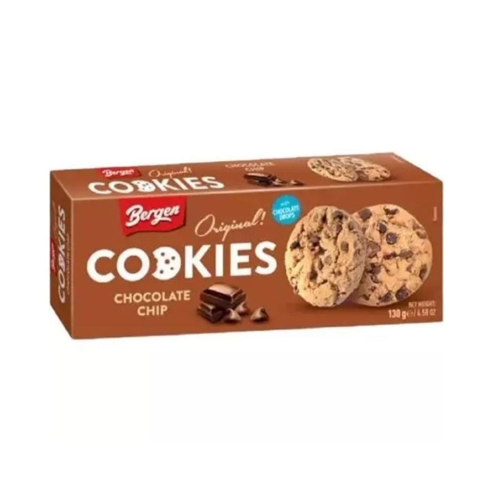 Bergen Original! piškoti s koščki čokolade 130 g