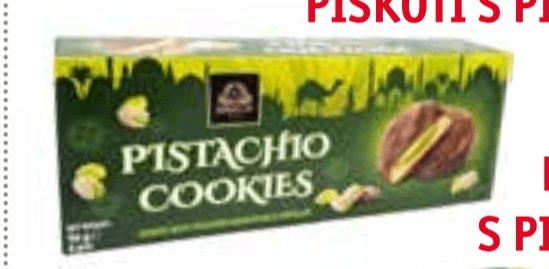Piškoti s pistacijo / Korneti s pistacijo 96 g (Piškoti) / 112 g (Korneti) - Akcija v trgovini Jager