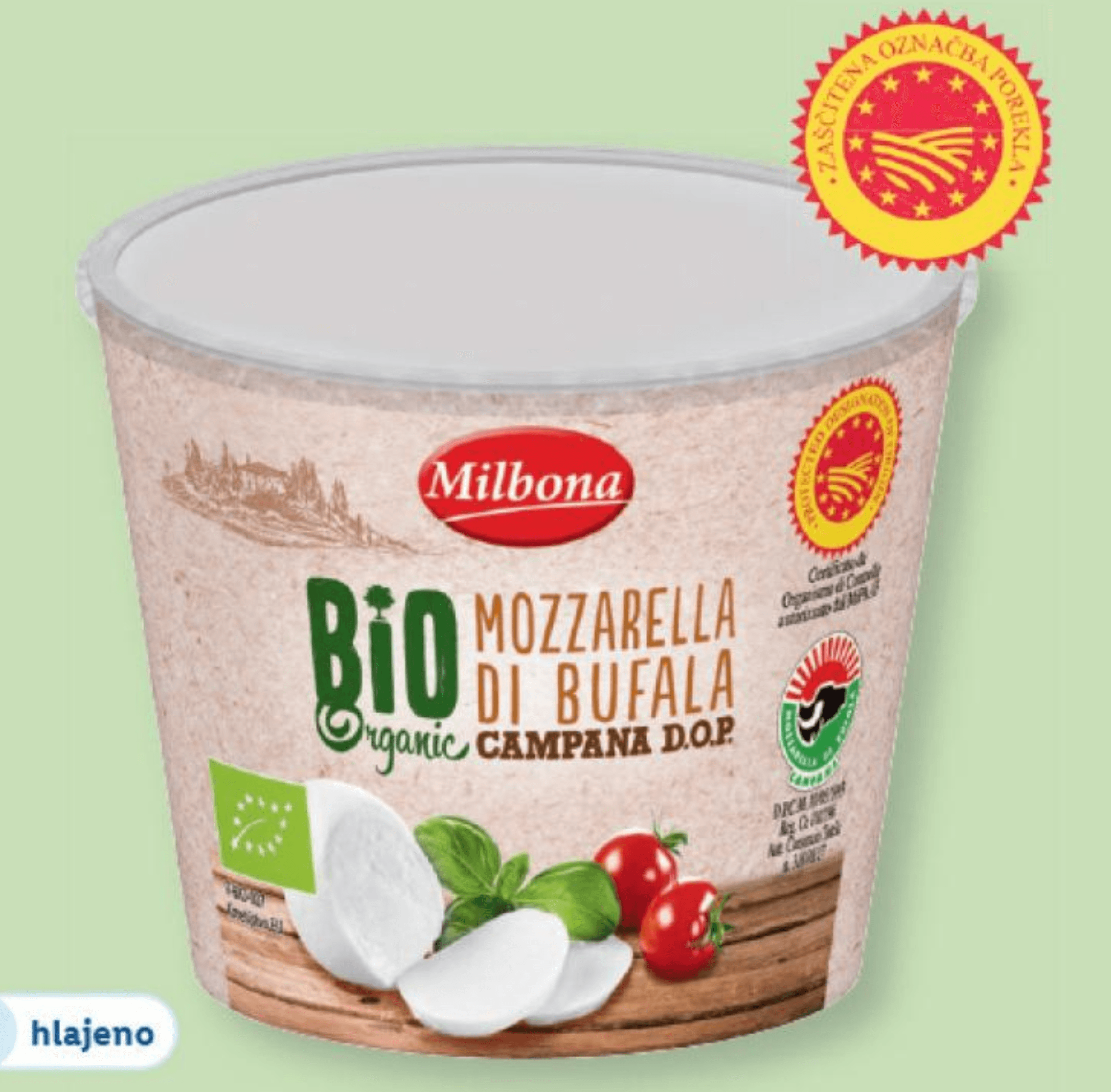 Milbona Bio mozzarella 125 g