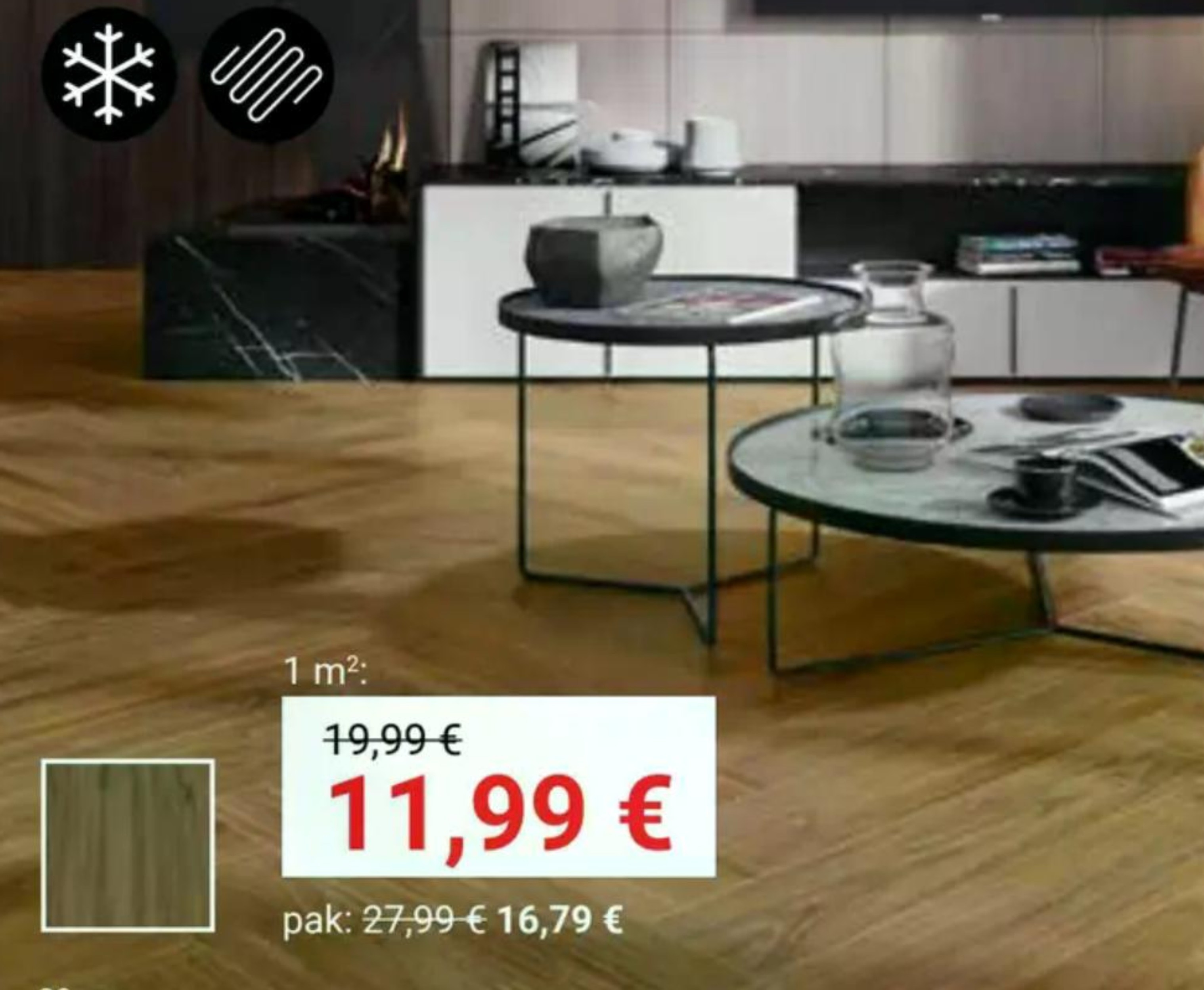 Porcelanaste ploščice HITTE - Akcija v trgovini Pevex