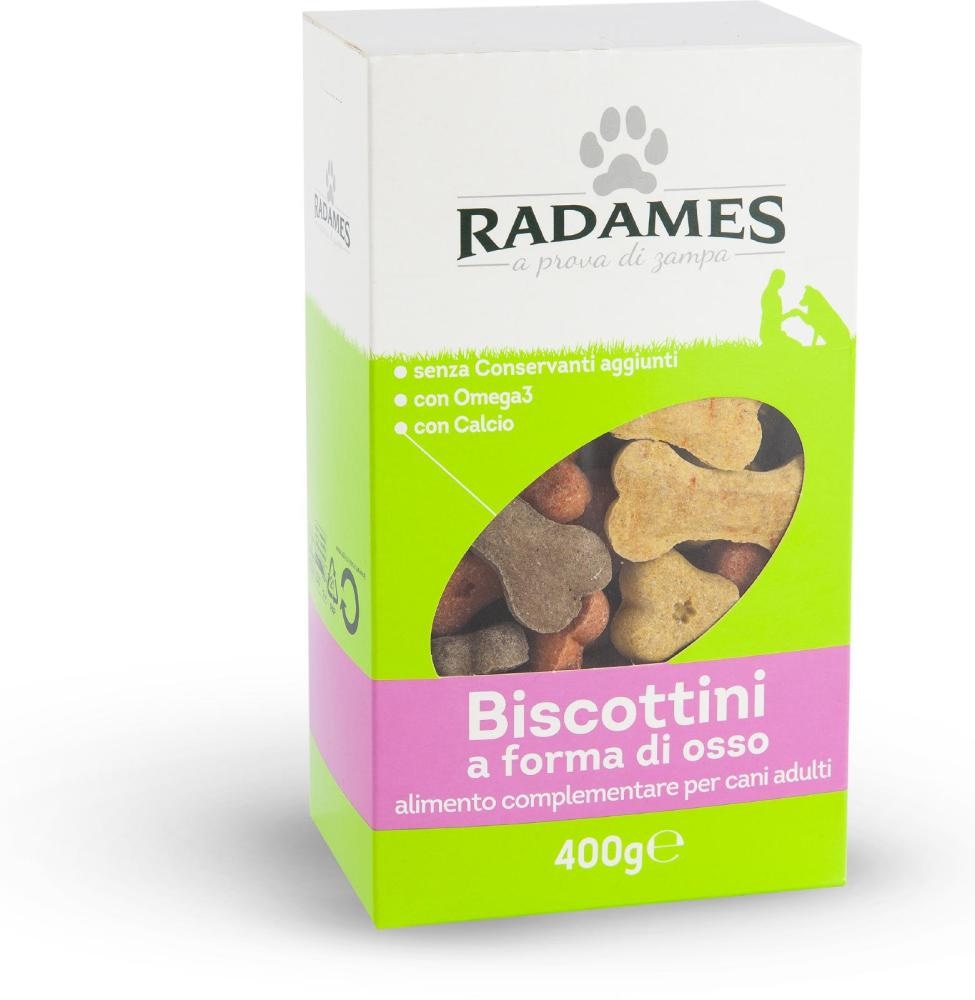 Radames Biscottini Polnjeni priboljški za pse 400 g
