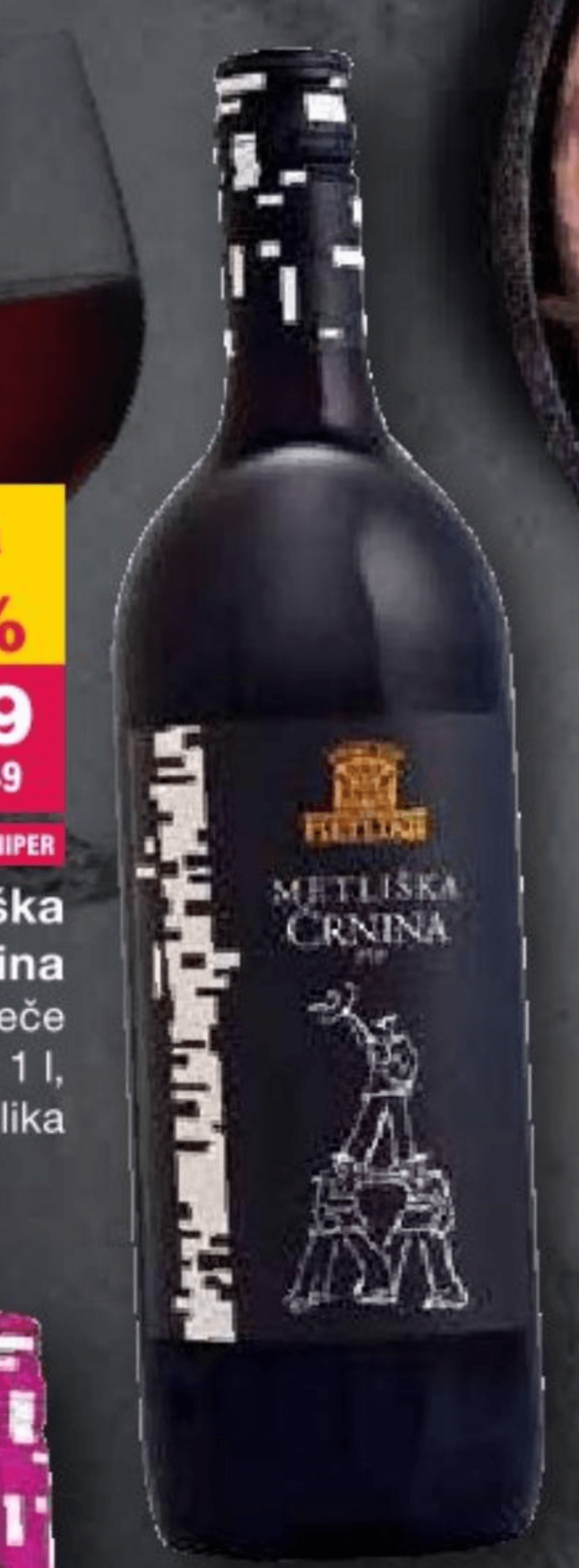 Metliška črnina 1 l