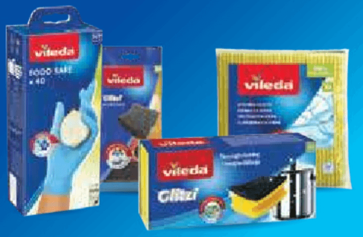 Vileda Krpe, gobice in rokavice