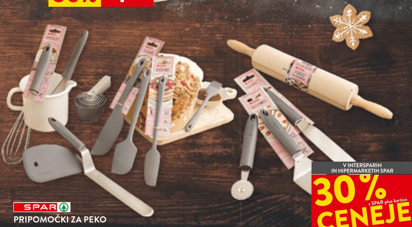 Spar pripomočki za peko