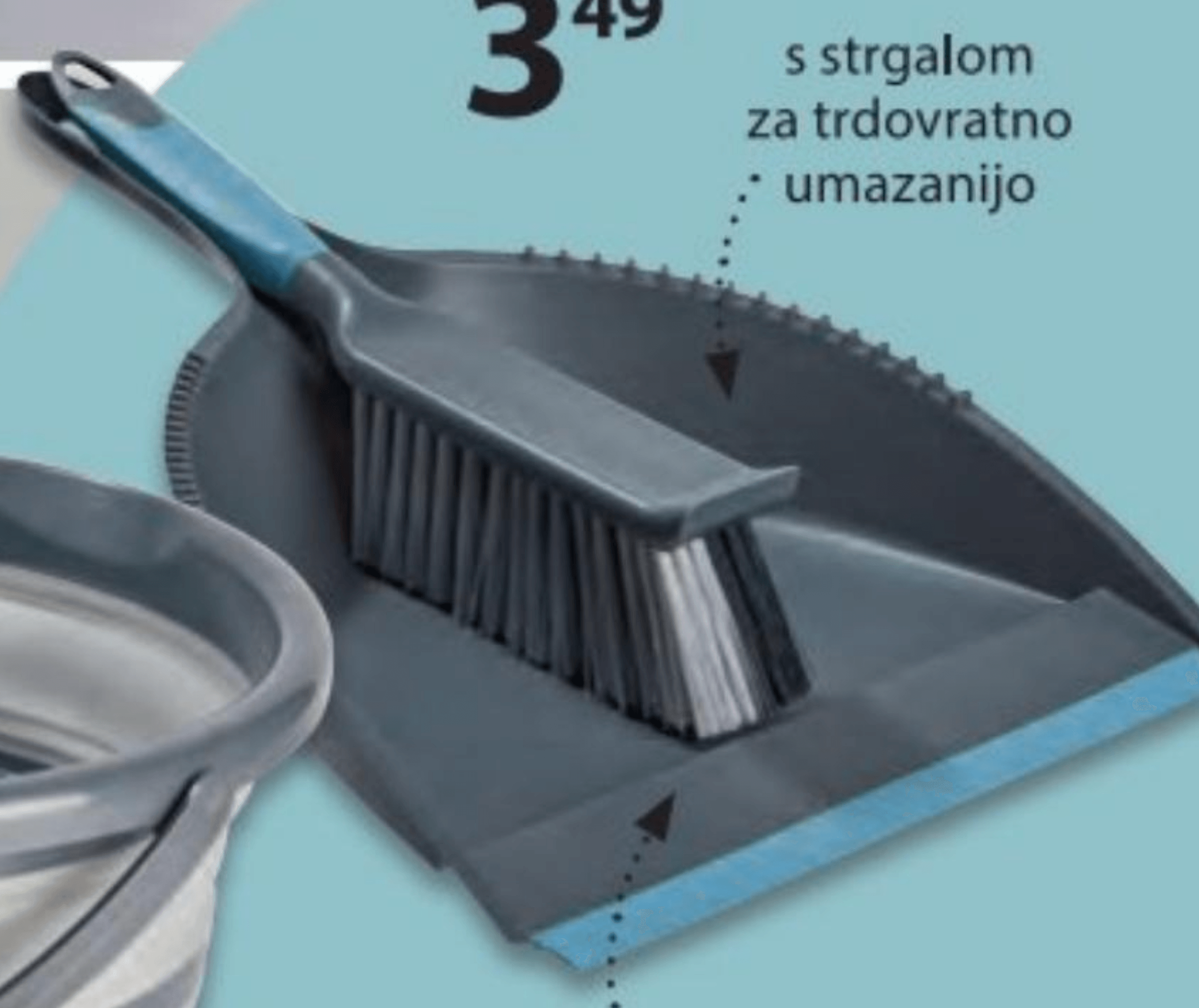 Set za pometanje - Akcija v trgovini NKD