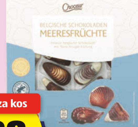 CHOCEUR BELGIJSKI PRALINEJI 250 g - Akcija v trgovini Hofer