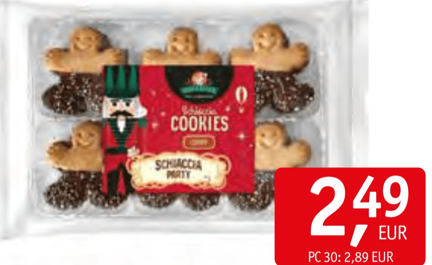 Praznični piškoti Gecchelle