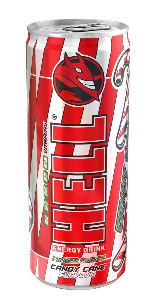 Hell Energijski napitek Candy Cane 250 ml