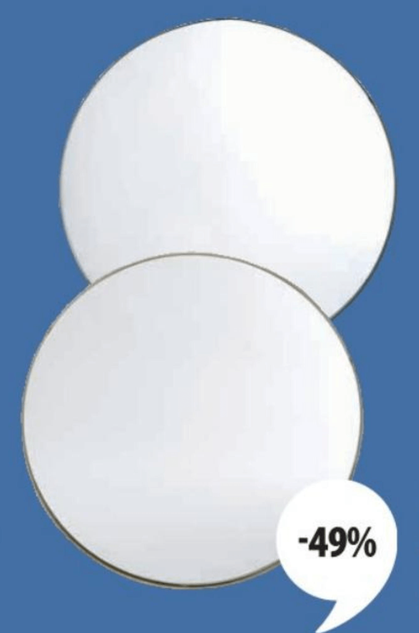 Ogledalo MARSTAL Ø70xG4 cm