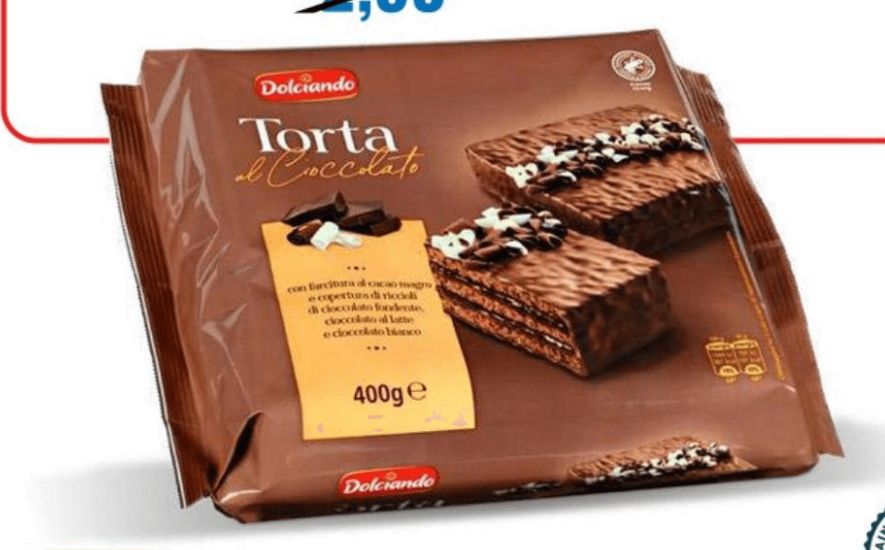 Dolciando Čokoladna torta 400 g