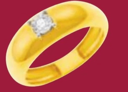 Prstan z diamantom 2,45 g - Akcija v trgovini E.Leclerc