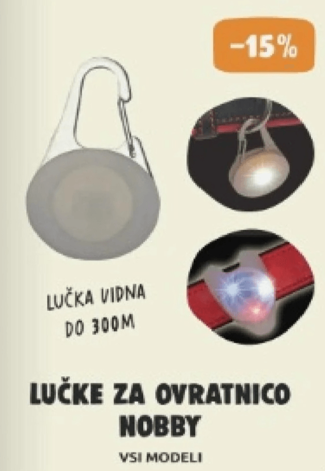 Lučke za ovratnico Nobby Nobby