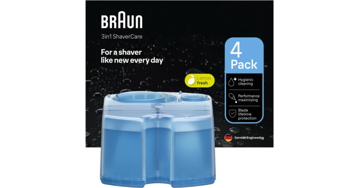 Braun 3-v-1 čistilne kartuše za čistilne postaje 6+2 kosov BRAUN