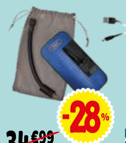 Prenosni kompresor Scheppach - Akcija v trgovini E.Leclerc