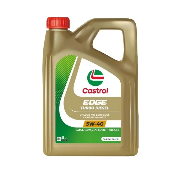 Motorno olje Castrol Edge 5W40 TD 4 L