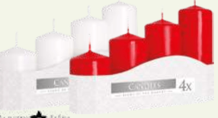 Set adventnih sveč Multi 4/1