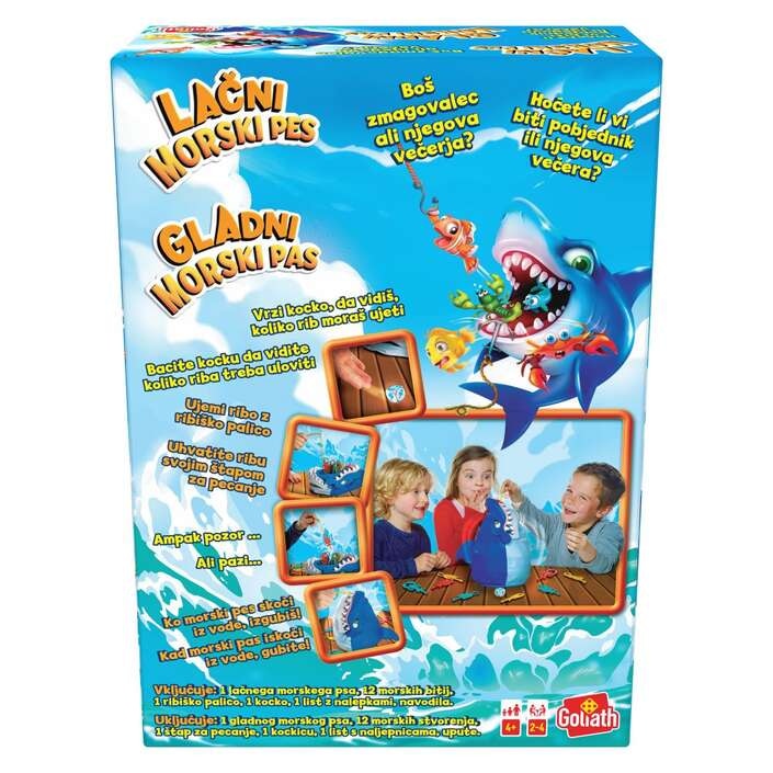 Družabna igra Lačni morski pes