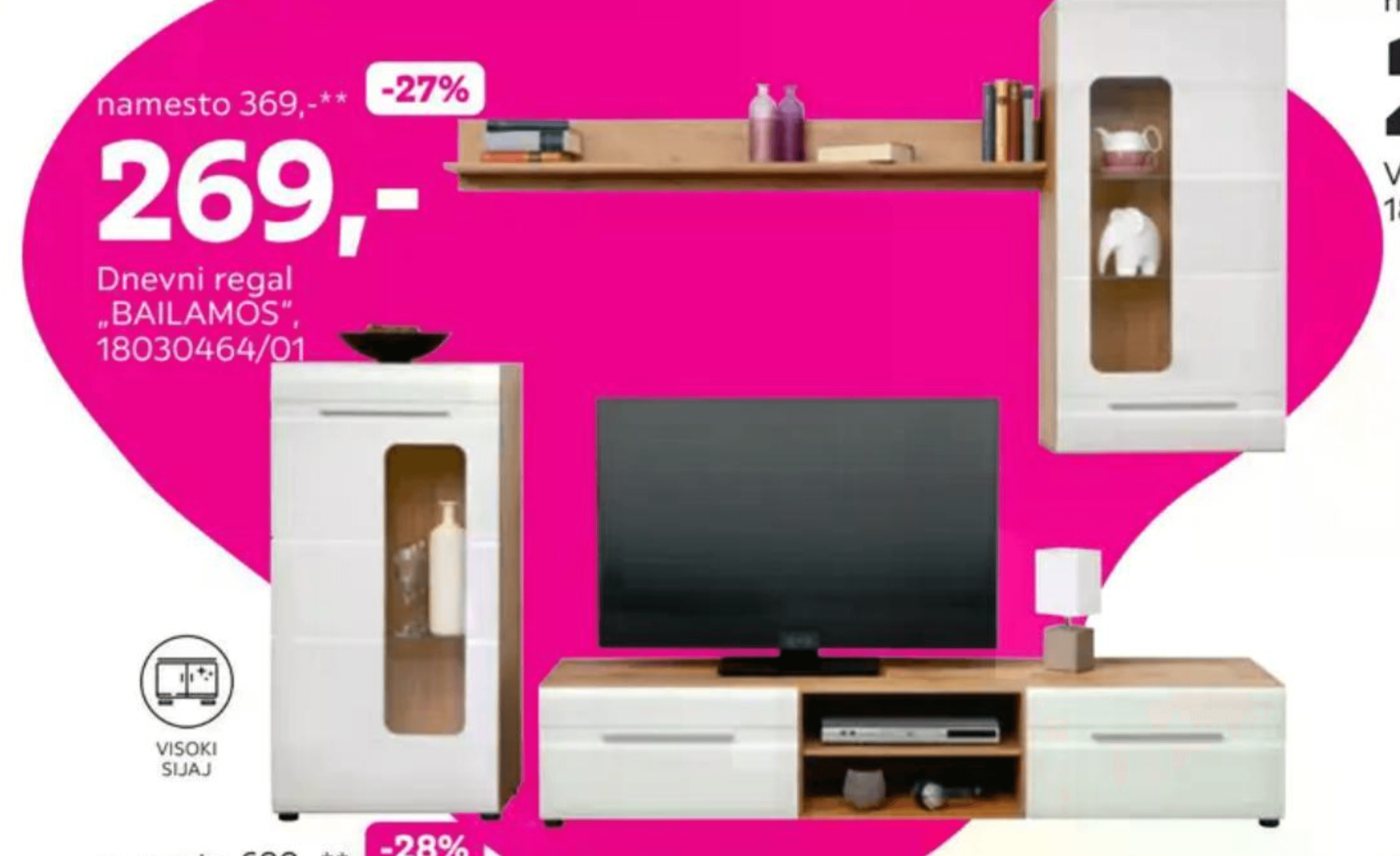 Dnevni regal „BAILAMOS"