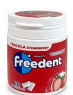Freedent Žvečilni gumi z okusom jagode 84 g