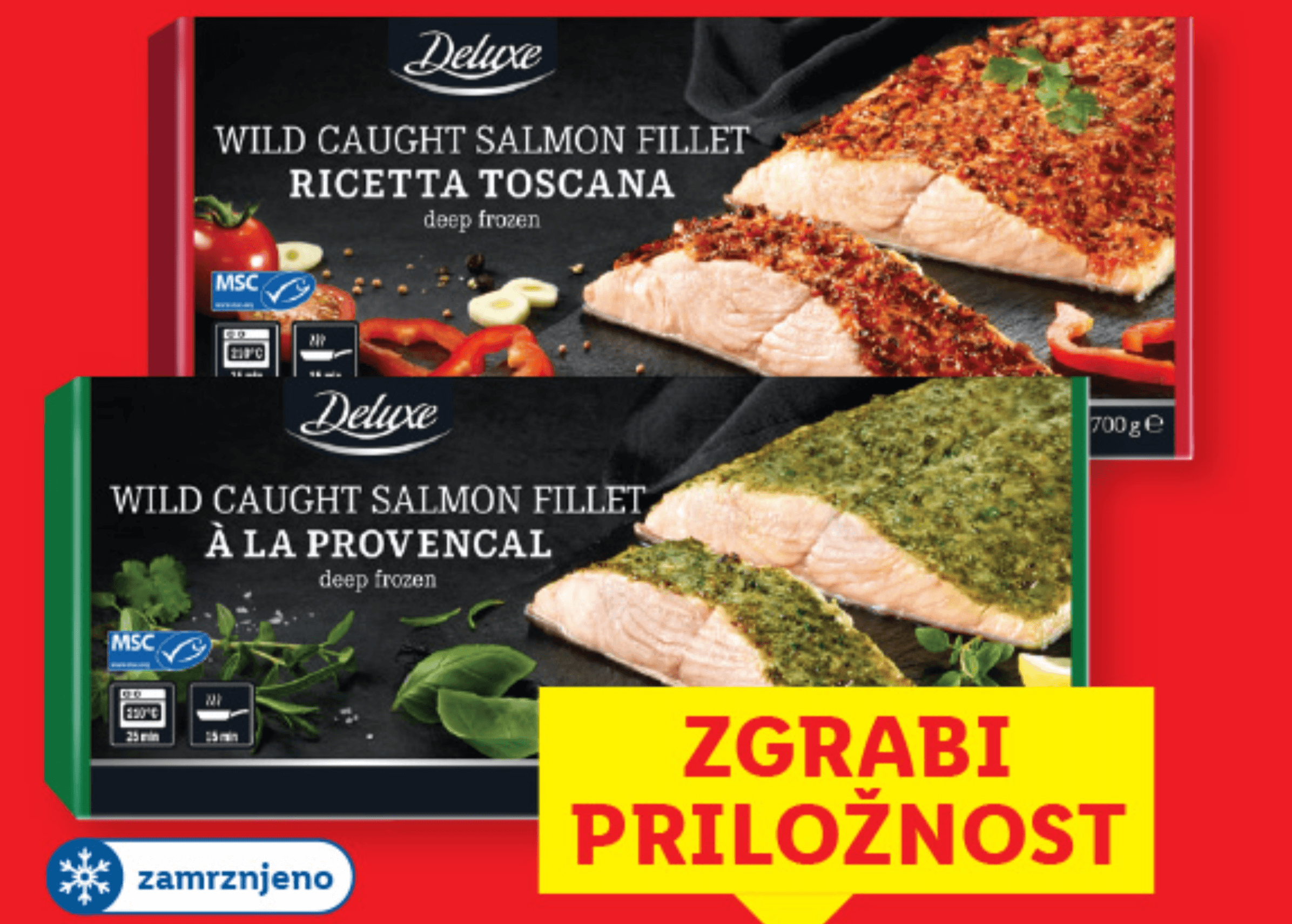 Deluxe File divjega lososa 700 g