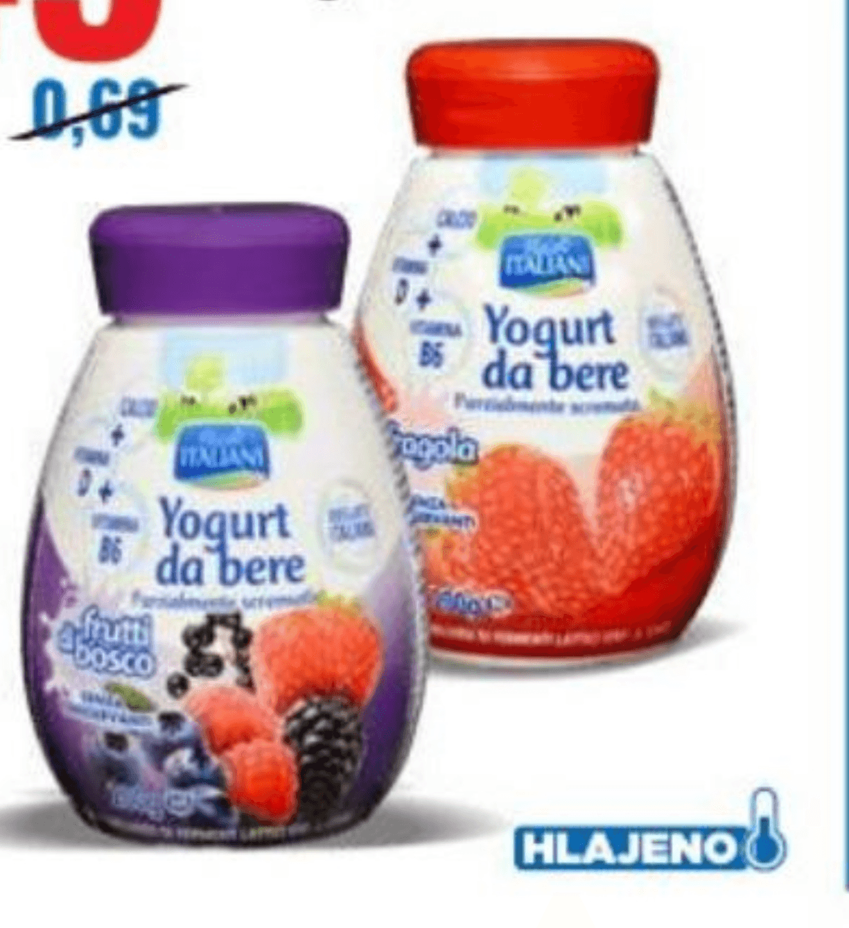 Italiani probiotični tekoči jogurt 200 g