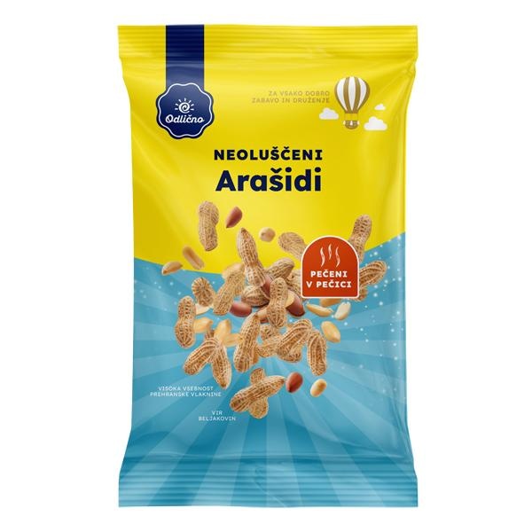 Odlično Neoluščeni arašidi 500 g