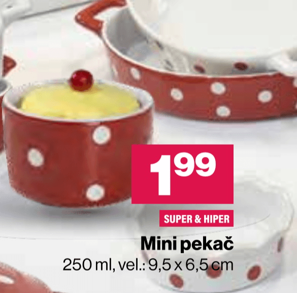 Mini pekač 250 ml