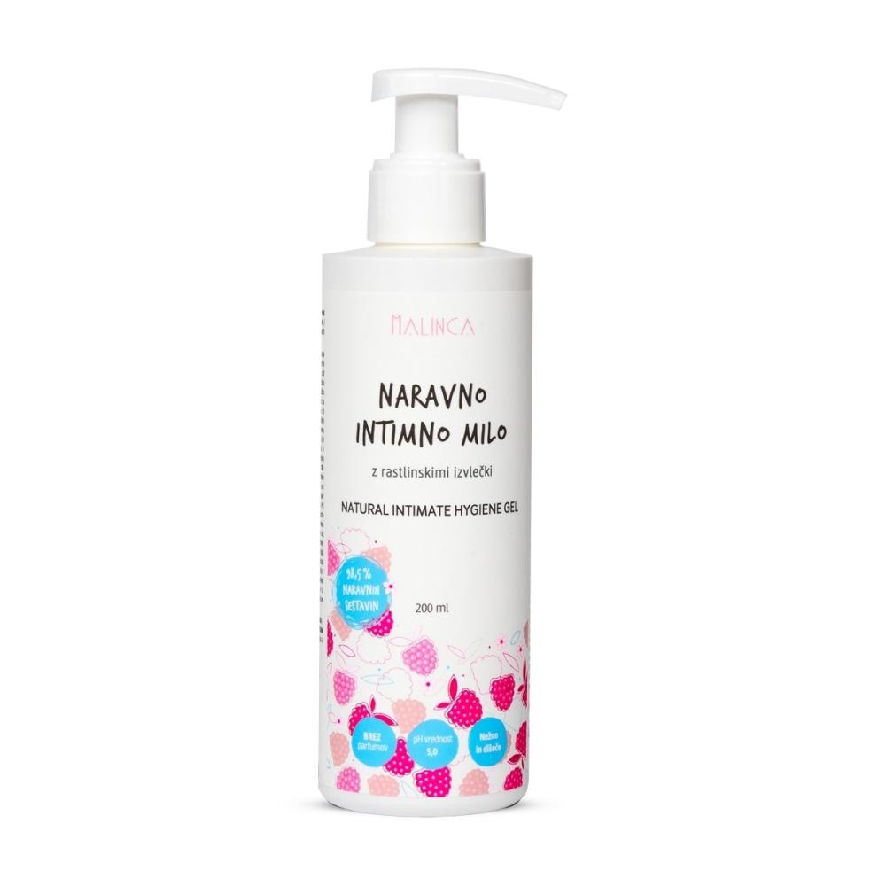 Malinca Naravno intimno milo 200 ml