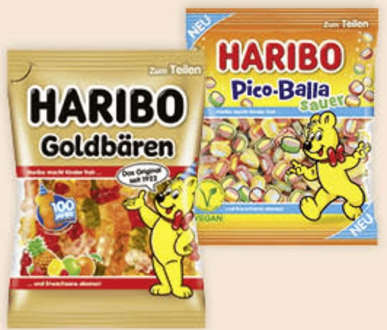 Haribo gumijasti bonboni 160g-175g