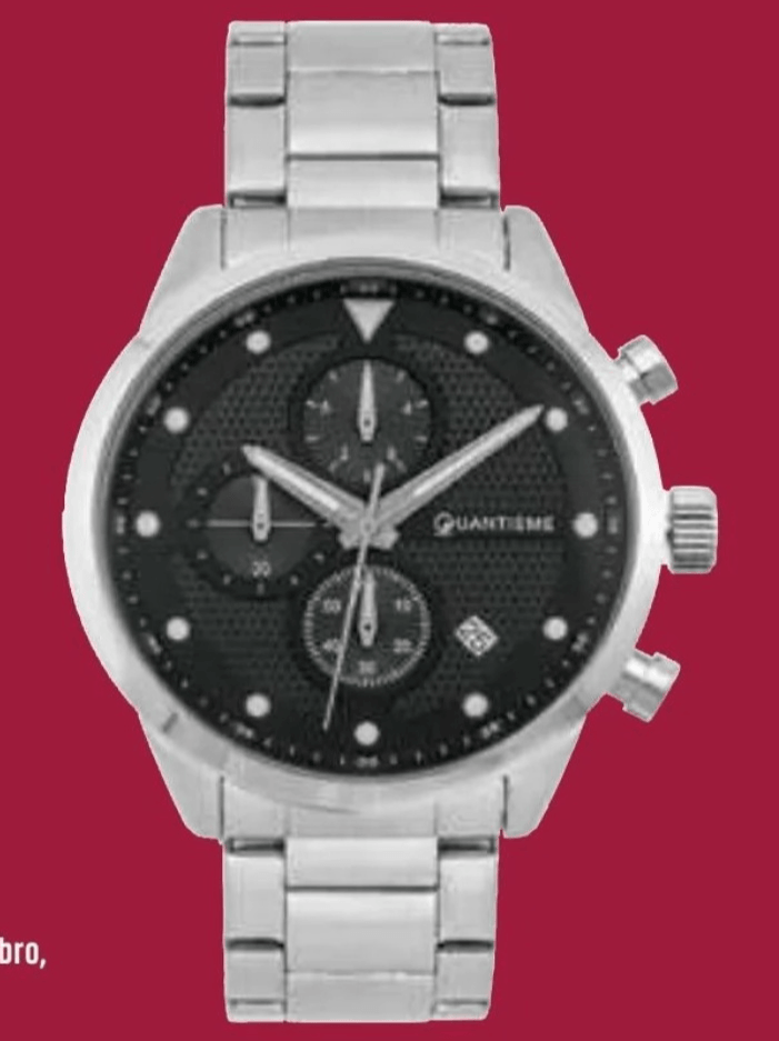 Moška zapestna ura QUANTIEME - Akcija v trgovini E.Leclerc