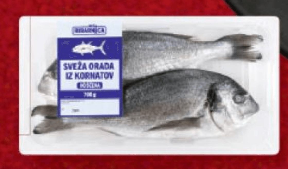 Naša ribarnica Sveža jadranska orada 700 g