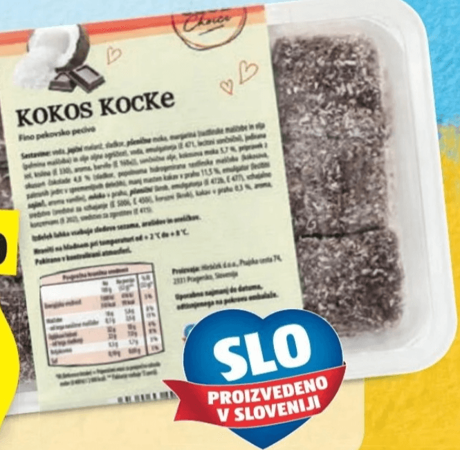Good Choice Kokos kocke 480 g