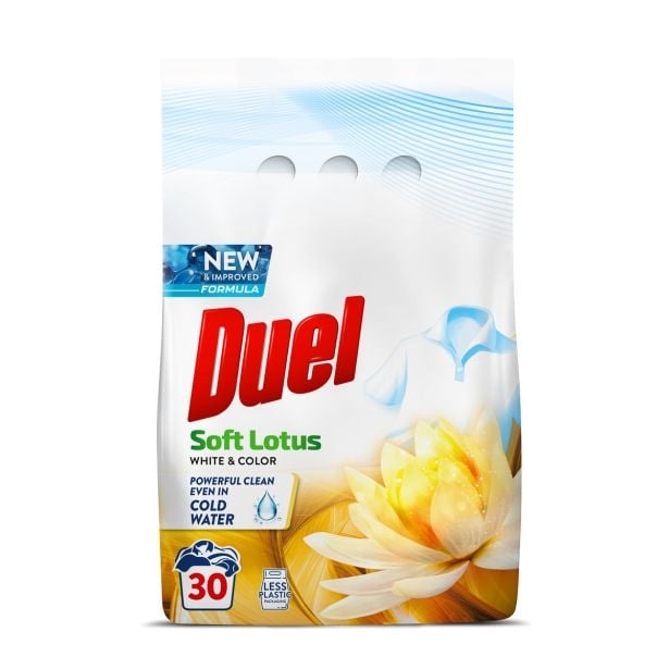 Duel Soft Lotus detergent za pranje perila 2,7 kg - Akcija v trgovini Merkur