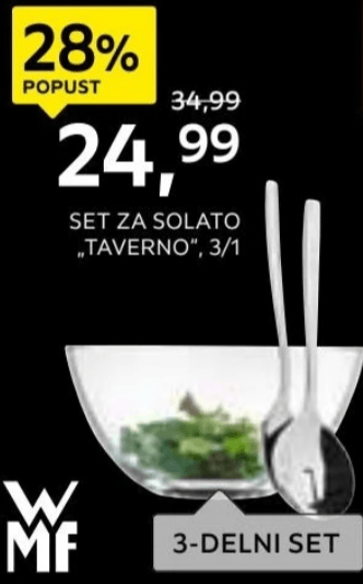 Set za solato Taverno 3/1